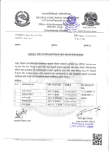 पशुवस्तुमा खोरेत रोग विरुद्दको निशुल्क खोप संचालन सम्बन्धि सूचना |